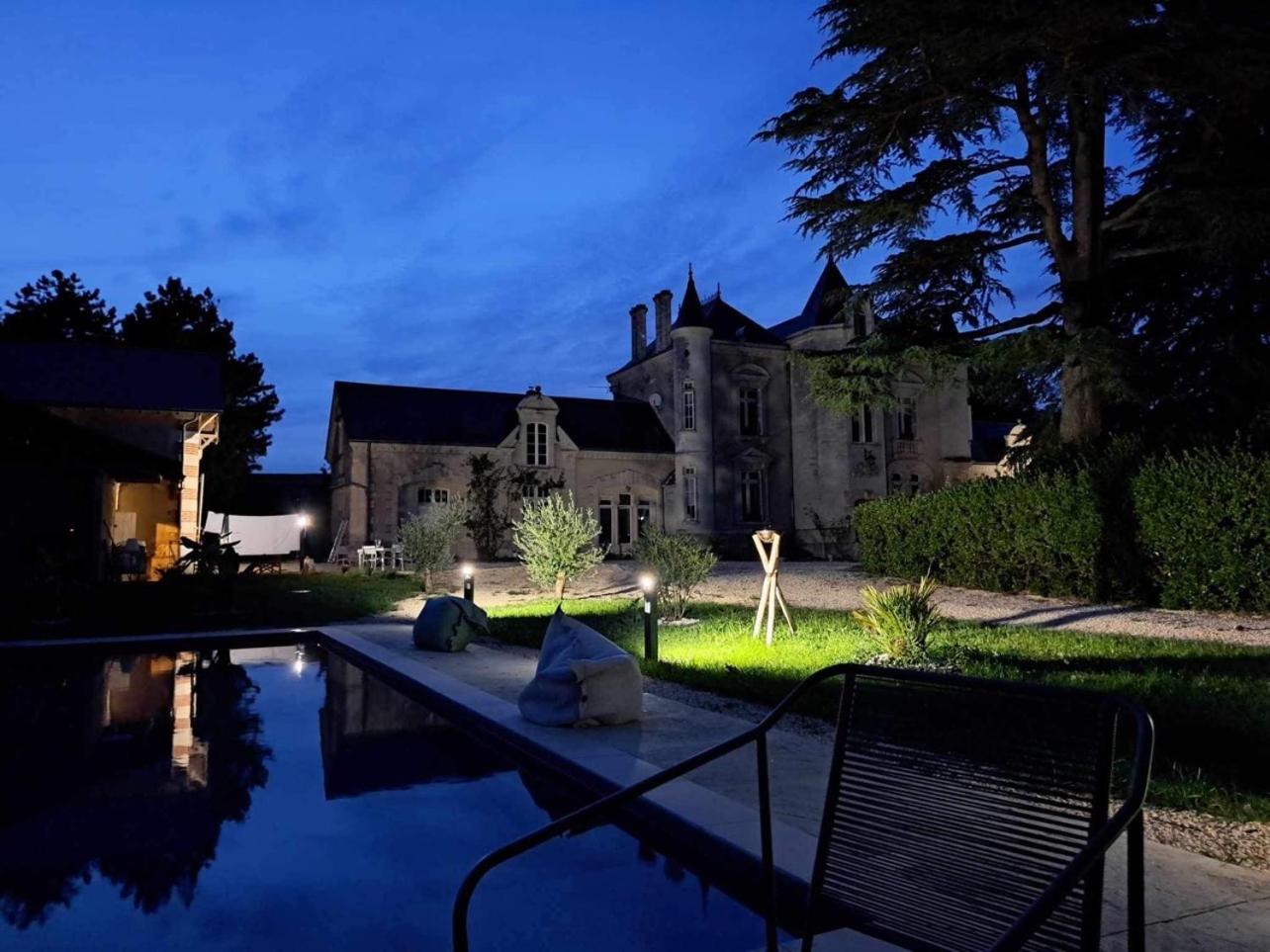 Le Chateau De Leugny Oiron Dış mekan fotoğraf